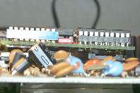 Space between parallel cable adaptor and 6502-RamRom 
               (view 2)