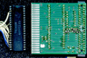 Floppy-Flash PCB, solder side, scanned bottom-up