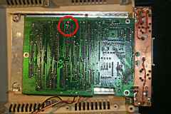 Commodore 1541-II drive board, bottom view